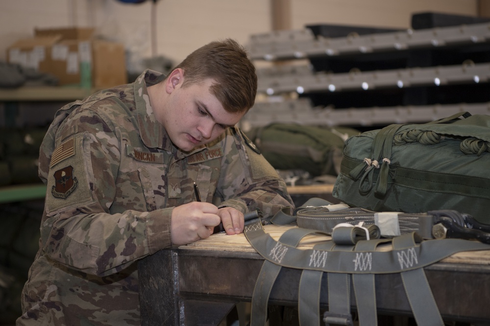 Aerial Delivery Flight keeps air drop training going