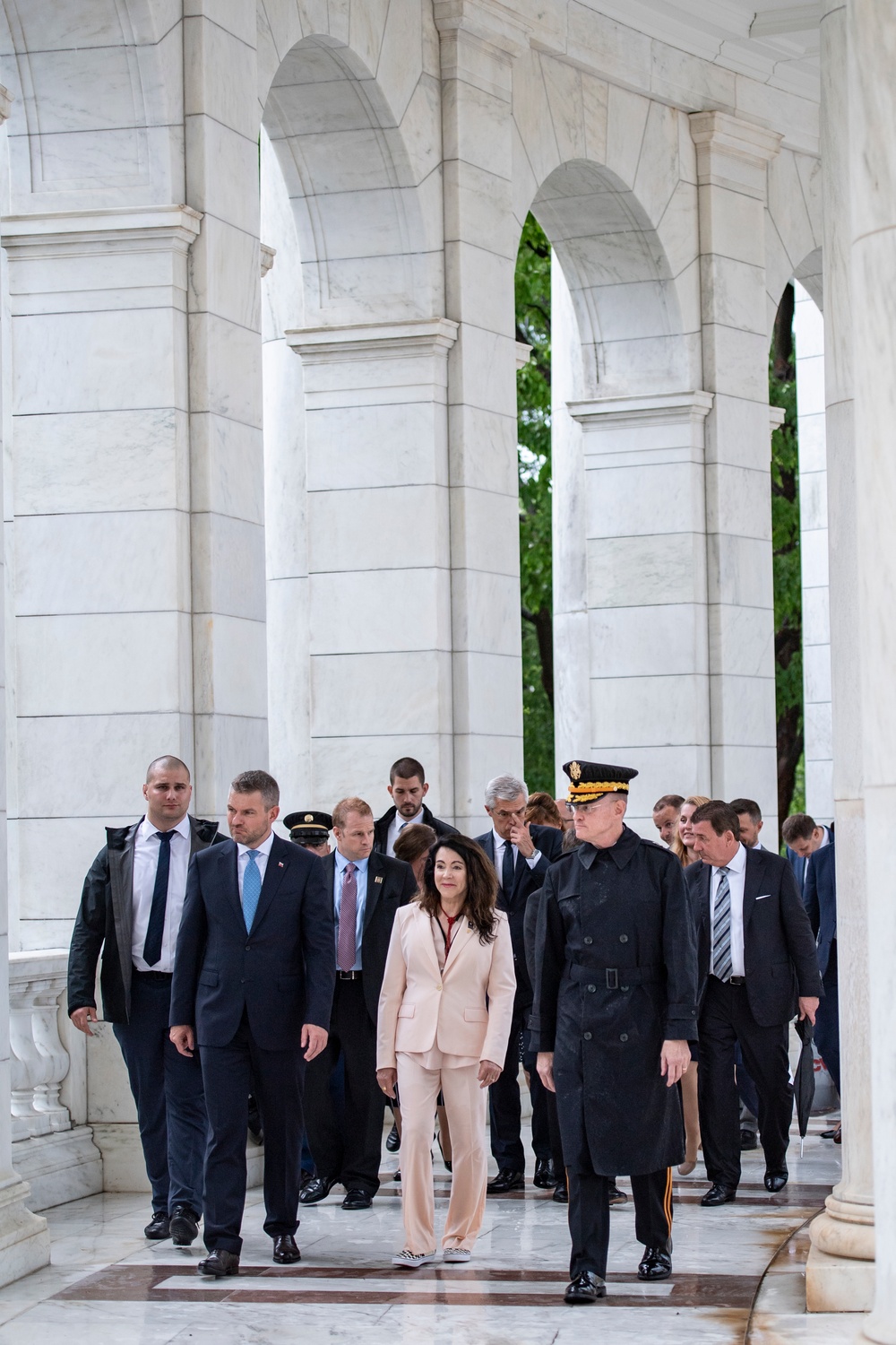 Prime Minister of Slovakia Peter Pellegrini Participates in a Wreath-Laying at the Tomb of the Unknown Soldier