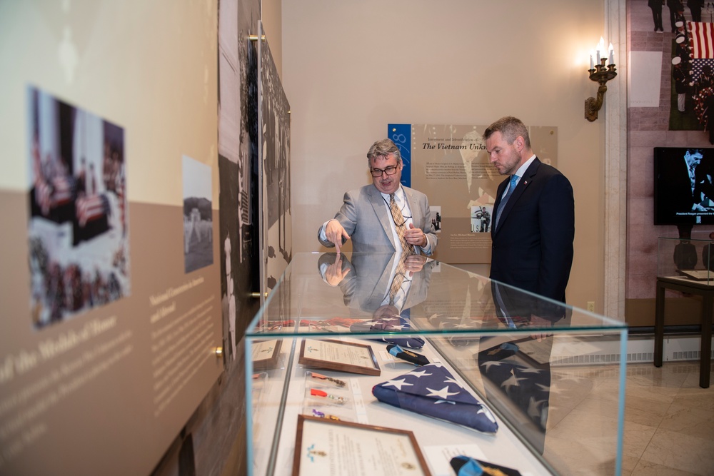 Prime Minister of Slovakia Peter Pellegrini Participates in a Wreath-Laying at the Tomb of the Unknown Soldier
