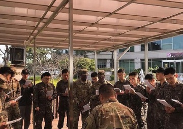 Easter Faith, Hope, and Love brings US and ROK Army Together