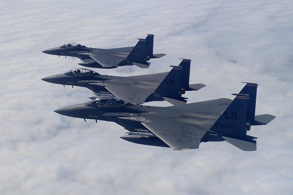 F-15E aerial operations