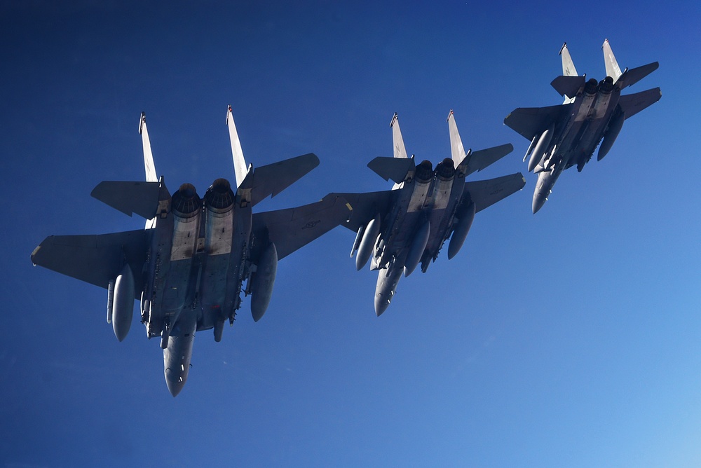 F-15E aerial operations