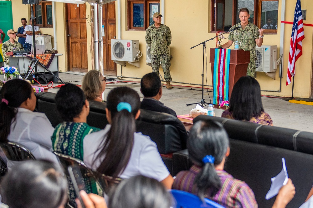 Timorese Health Clinic Maternity Ward Reopens at Ribbon Cutting Ceremony after Renovations by PP19 Engineers