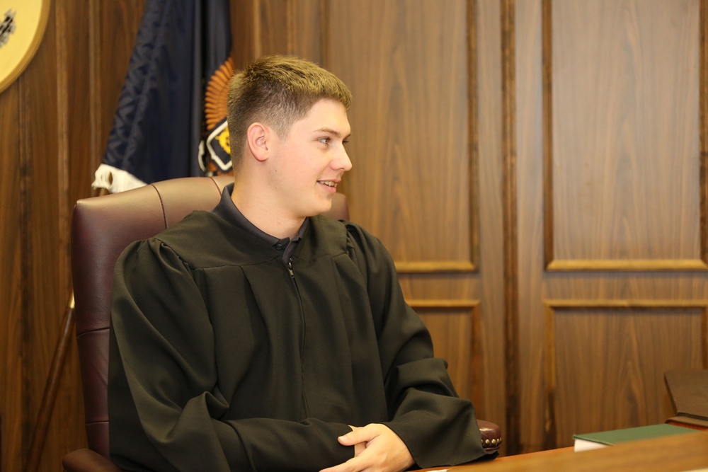 Camp Zama high school students have their day in court during ‘Law Day’ mock trial