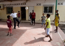 Massachusetts senior National Guard chaplain visits CJTF-HOA, Kenya