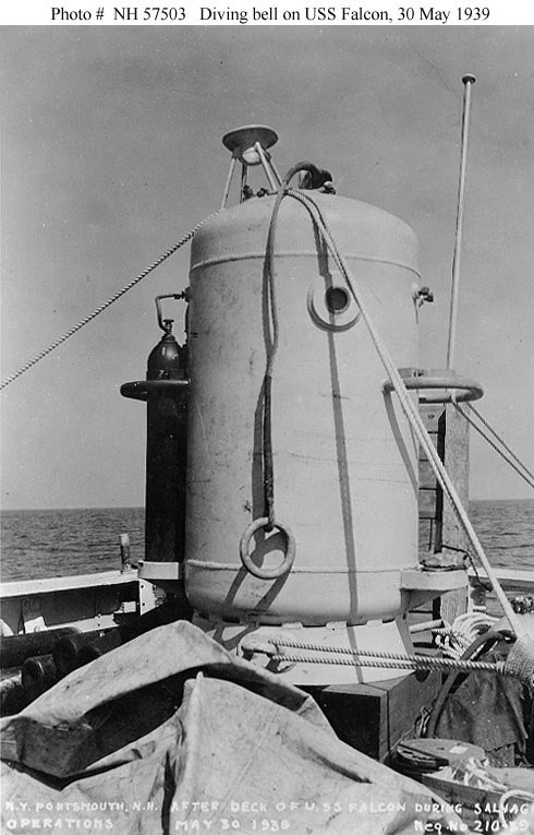 diving bell, rescue chamber