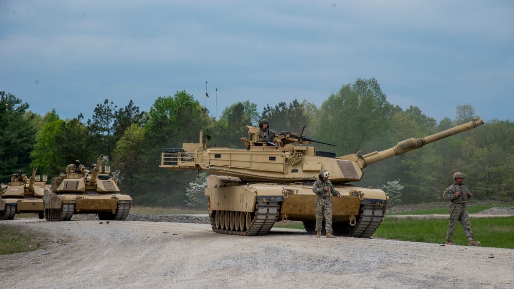 Ohio's combined arms battalion maintains readiness during training at Fort Knox