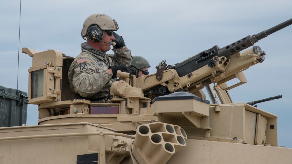 Ohio's combined arms battalion maintains readiness during training at Fort Knox