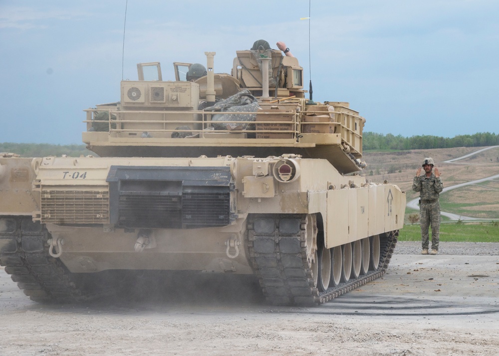 Ohio's combined arms battalion maintains readiness during training at Fort Knox