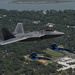 Blue Angels Fly With Raptors