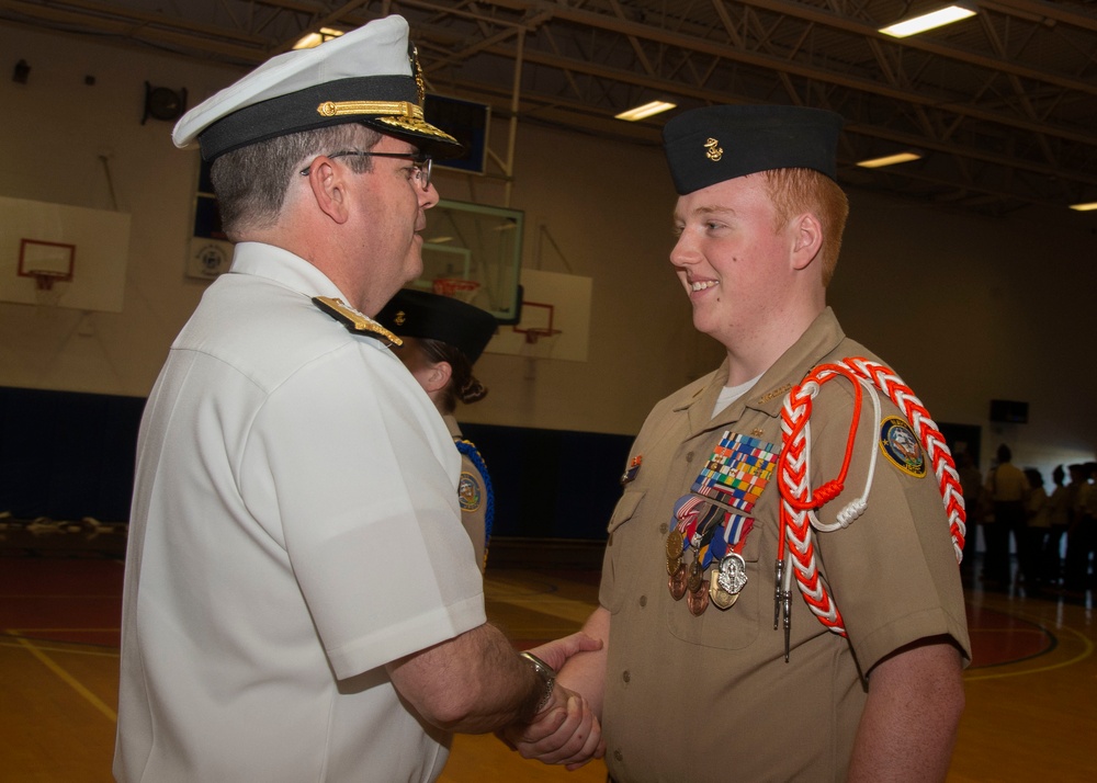 CNRFC visits Navy Junior Reserve Officers Training Corps
