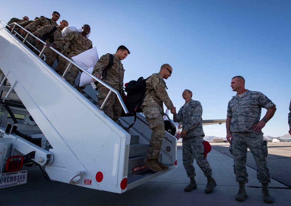 820th RED HORSE Airmen return home