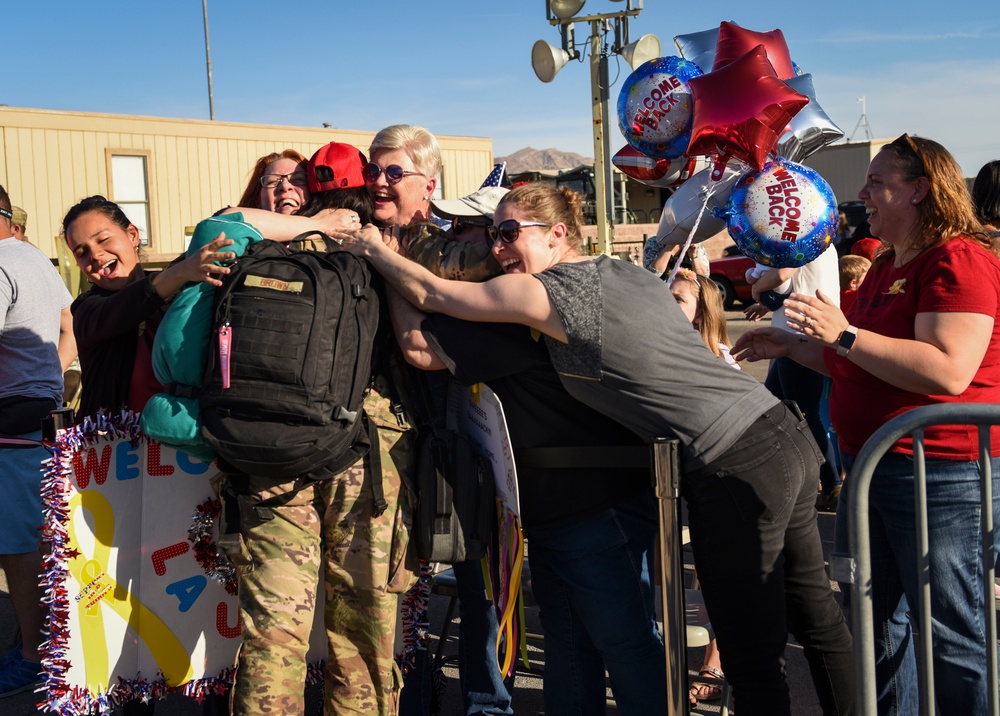 820th RED HORSE Airmen return home