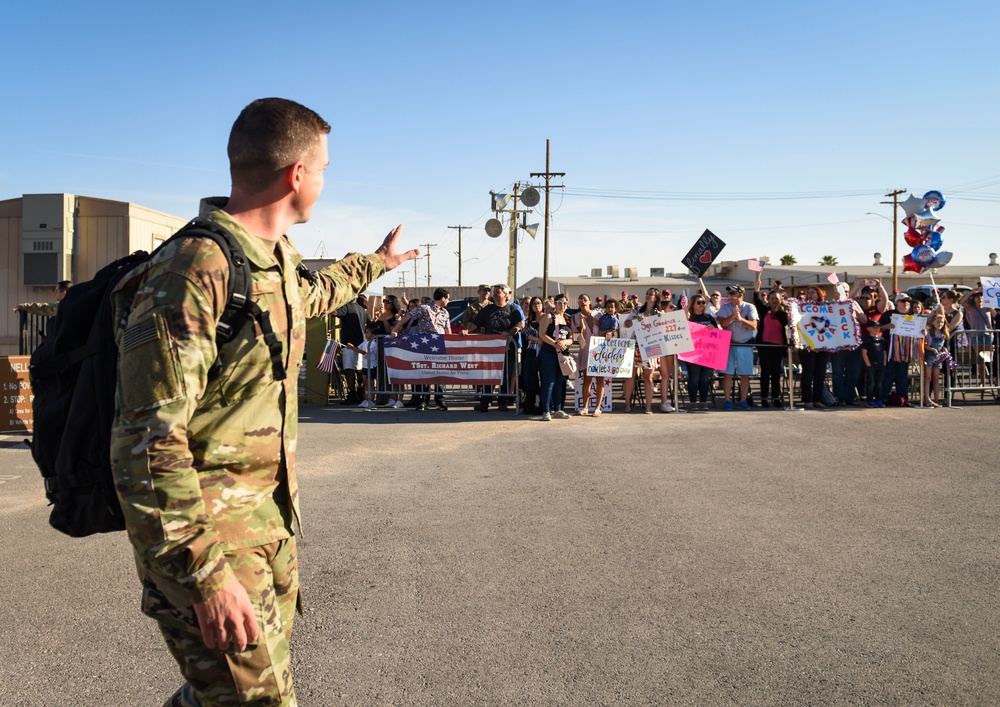 820th RED HORSE Airmen return home