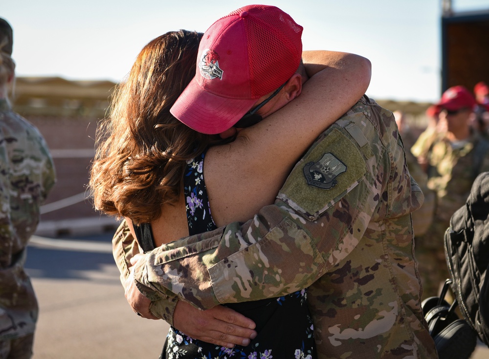 820th RED HORSE Airmen return home