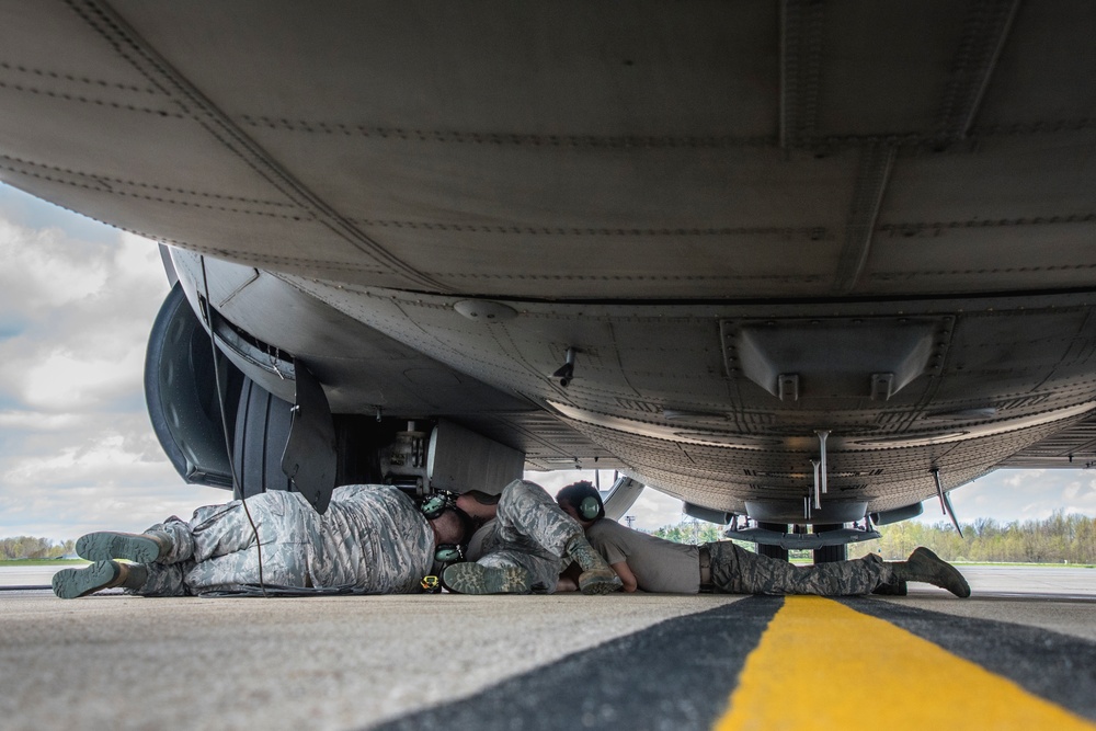 Flight Line Operations at the 179th Airlift Wing