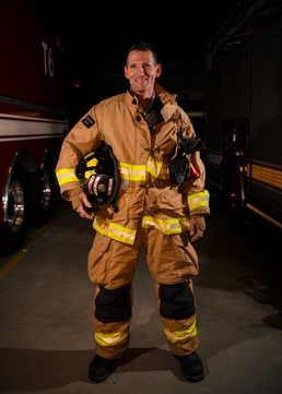 Firefighter of 27 years focuses on safety, mentors Airmen