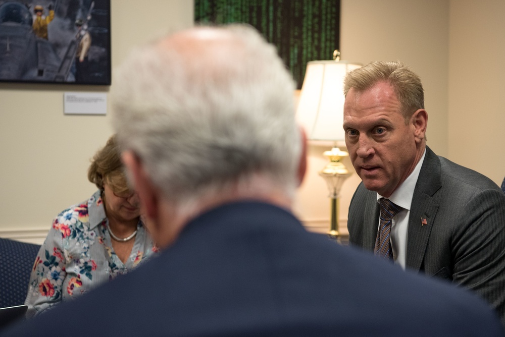 ASD speaks to reporters at the Pentagon