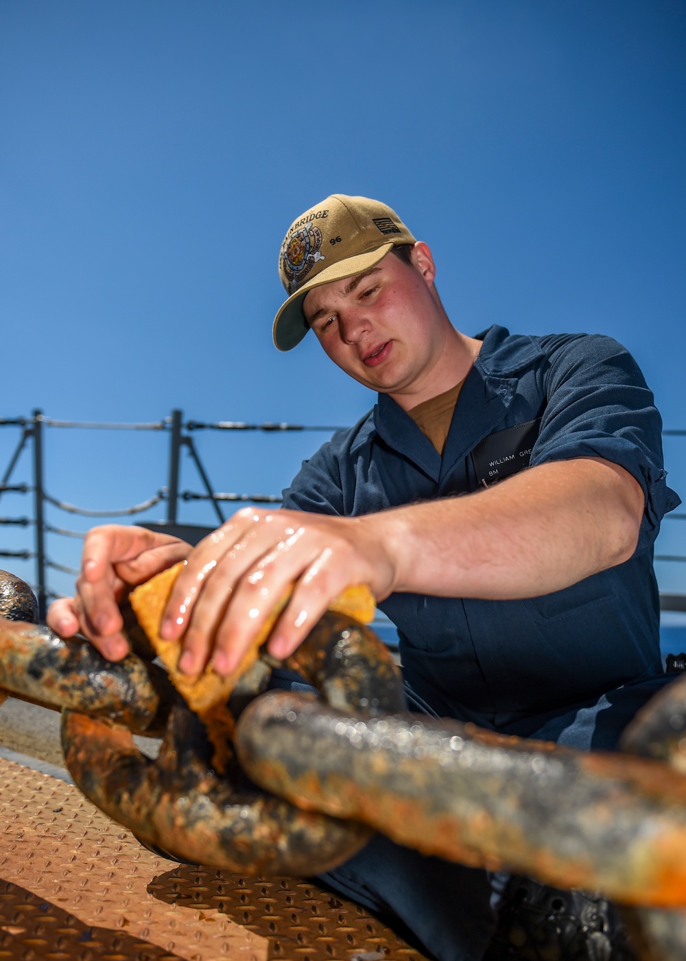 USS Bainbridge Deployment
