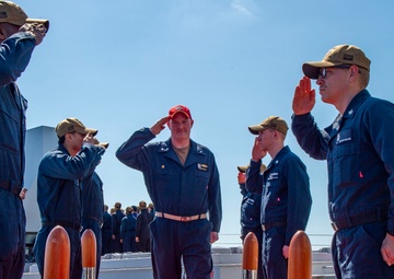 USS Bainbridge Deployment