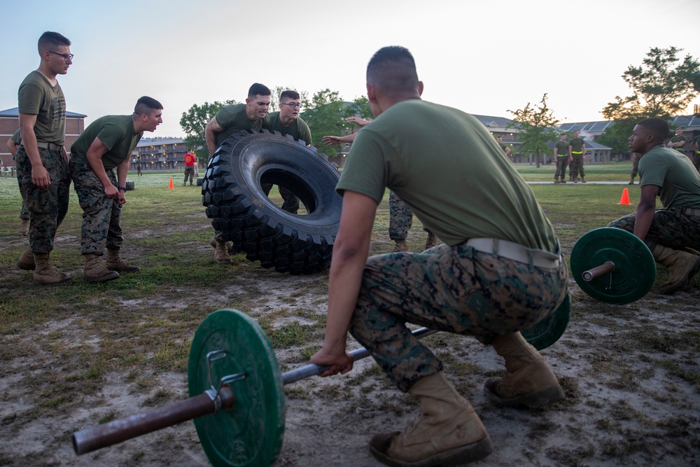 High Intensity Tactical Training Relay Race