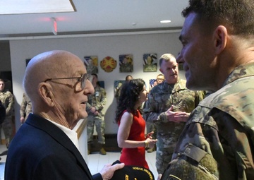 Euel Akins, World War II, 10th Mountain Division veteran, receives hero’s welcome at Fort Drum