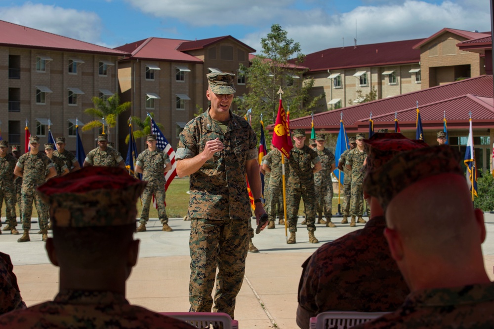 CLR-17 Change of Command