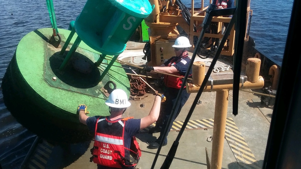 Coast Guard, Army Corps of Engineers, local partners mitigate navigational risks in Carolina Beach Inlet, NC