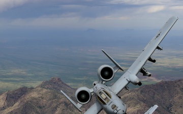 A-10s fly over Southern Arizona