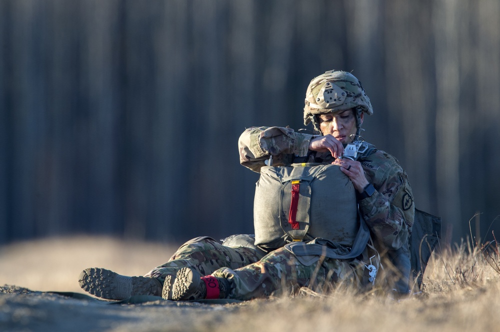 ‘Spartan Steel’ paratroopers conduct airborne training at JBER