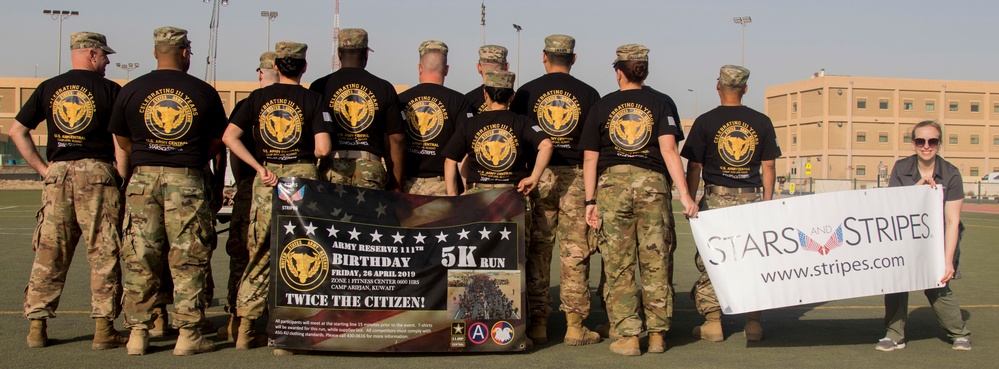 Army Reserve marches into its 111th Birthday