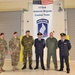 Sky Soldiers with Senior Dutch Air Force members