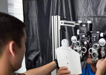 Servicemembers clinicians training in Puerto Rico this week providing no-cost medical care