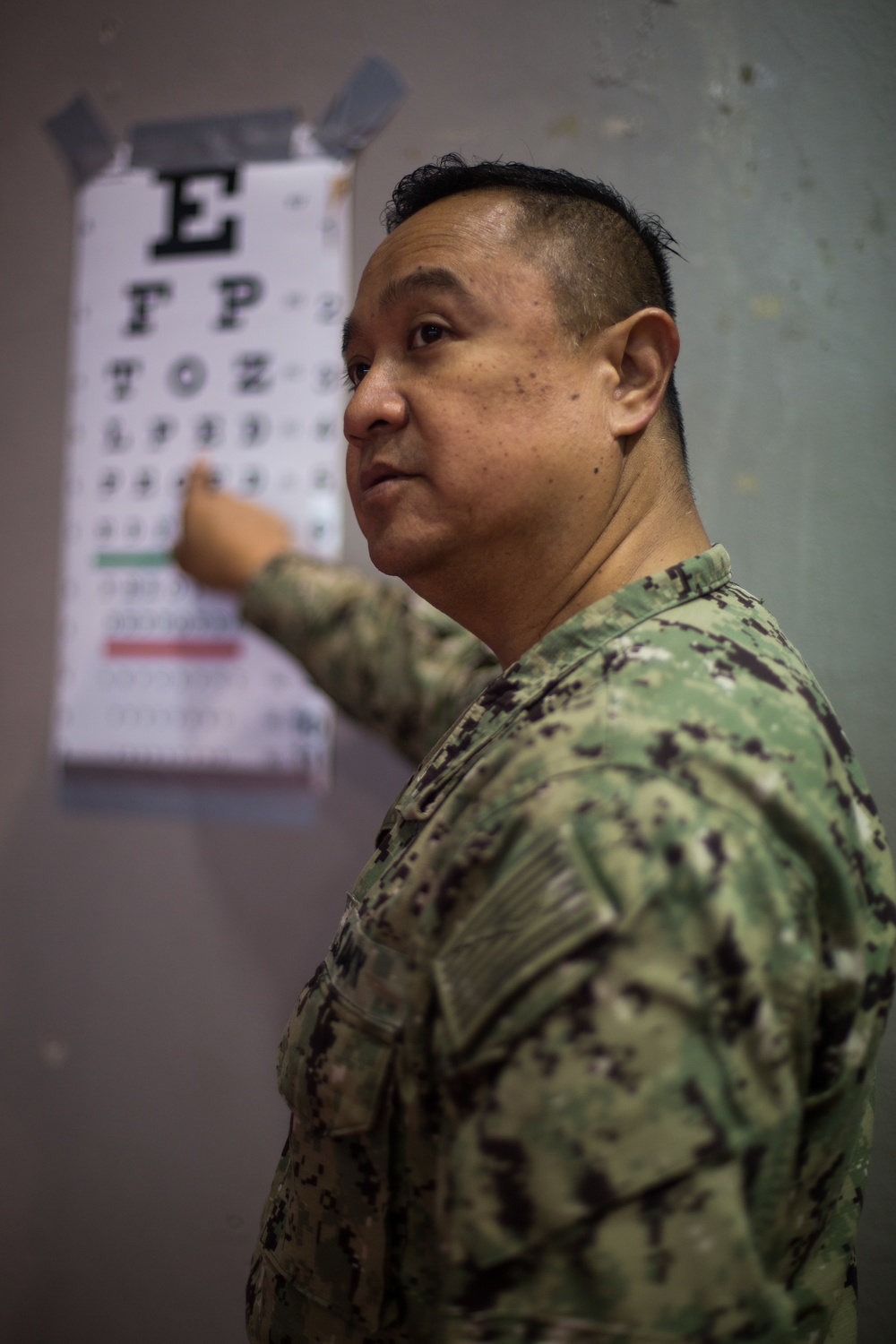 U.S. service members perform medical care at Innovative Readiness Training Puerto Rico 2019