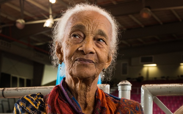 U.S. service members perform medical care at Innovative Readiness Training Puerto Rico 2019