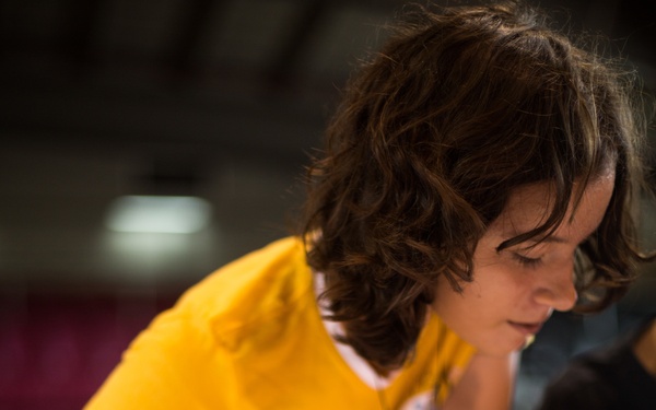 U.S. service members perform medical care at Innovative Readiness Training Puerto Rico 2019