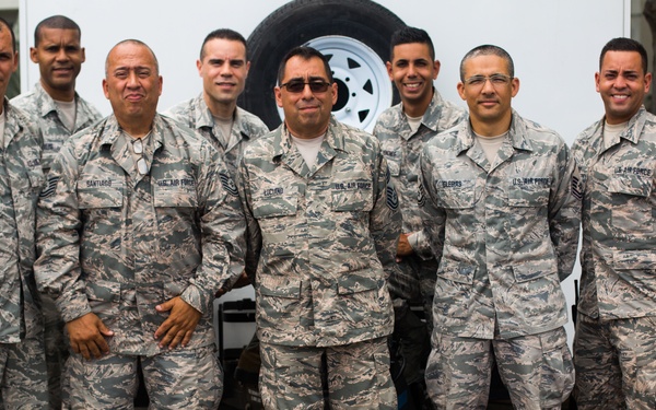 U.S. service members perform medical care at Innovative Readiness Training Puerto Rico 2019
