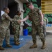 4th MLG commanding general, 4th Dental Battalion commanding officer visit service members supporting IRT Puerto Rico 2019