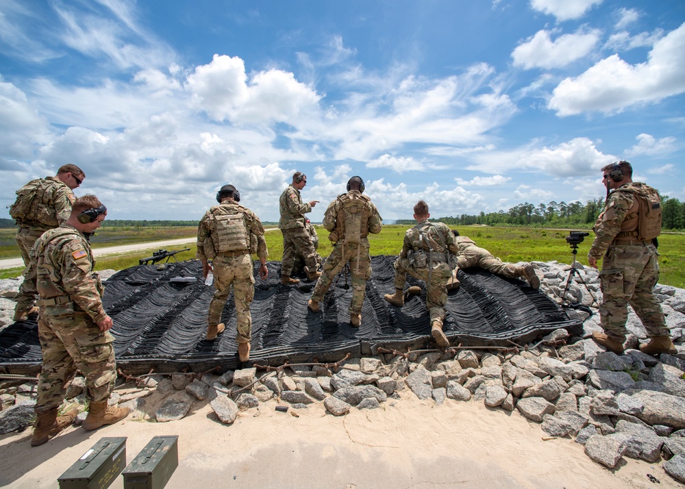 4-118th Soldiers Aim Sights Durning Annual Training