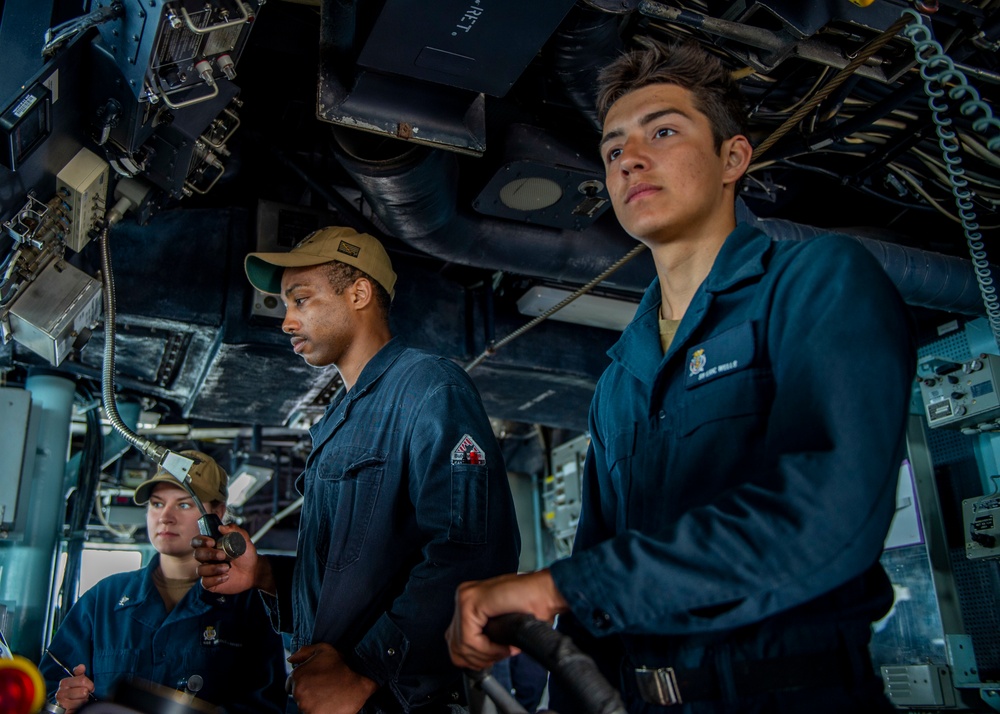 USS Bainbridge Deployment