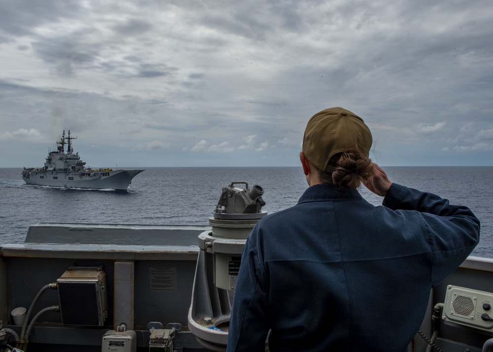 USS Bainbridge Deployment