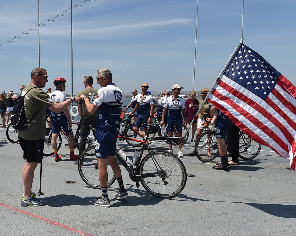 Mission2Alpha bike ride