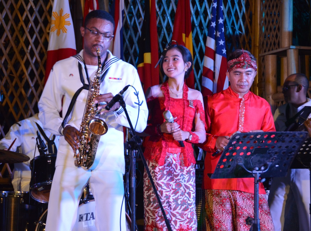 Seventh Fleet Band Indonesia Bus Tour