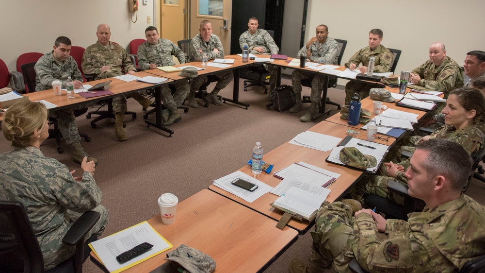 102nd Intelligence Wing officers attend flight commander’s course