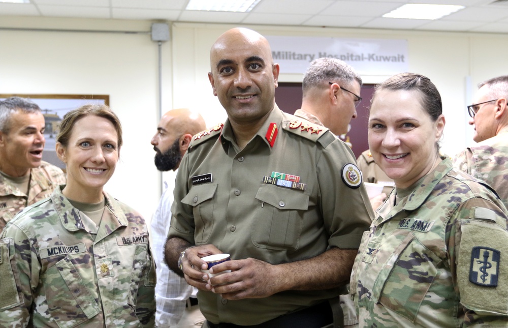 MG Ibrahim visits 452d CSH