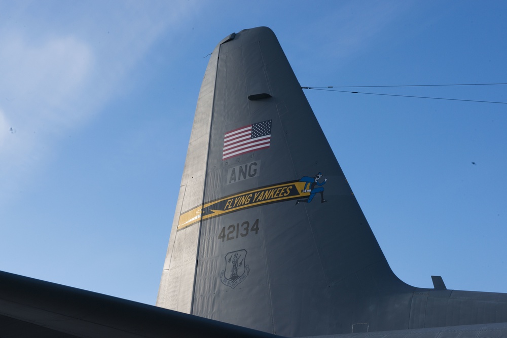 103rd Airlift Wing C-130 H Tail