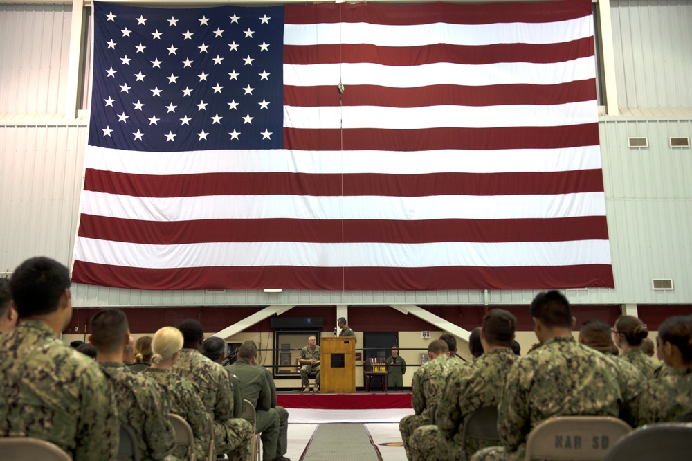 VR-57 Host Retirement Ceremony
