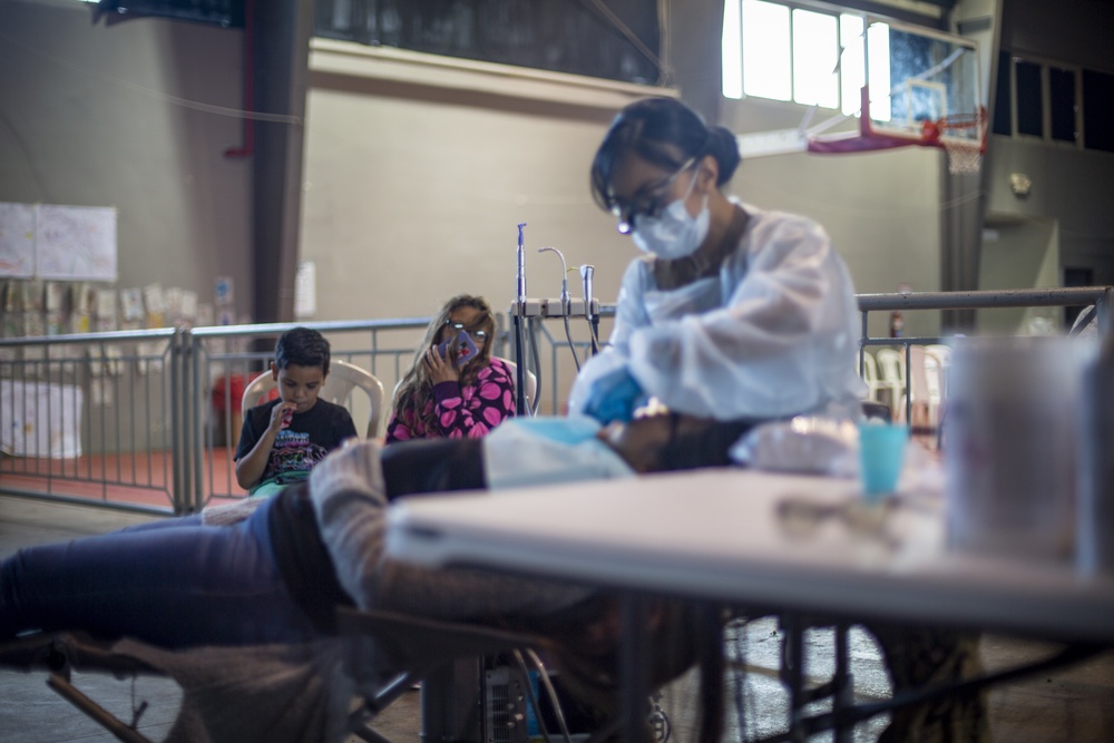 Children receive medical care, play with service members at IRT Puerto Rico 2019