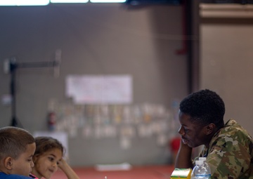 Children receive medical care, play with service members at IRT Puerto Rico 2019