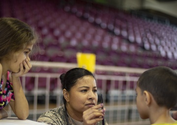 Children receive medical care, play with service members at IRT Puerto Rico 2019